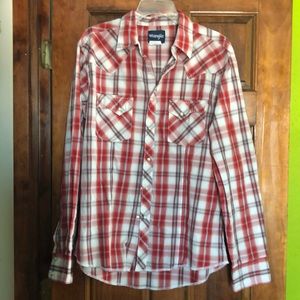 Like new Wrangler Western Shirt